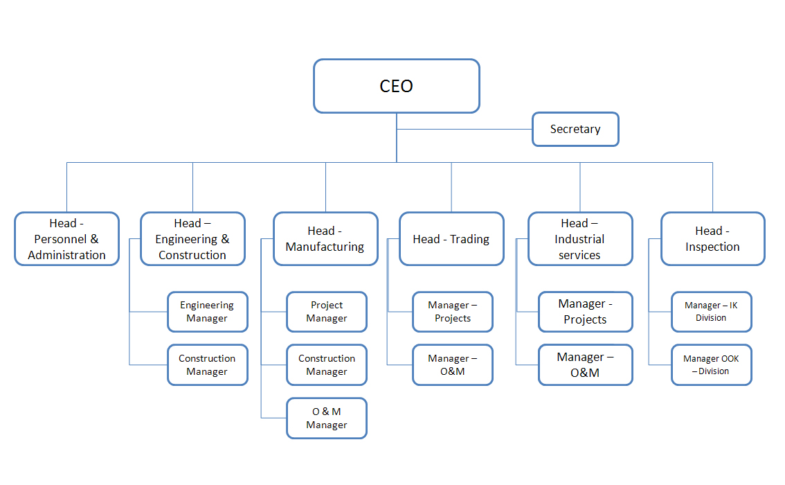 Professional Services Org Chart
